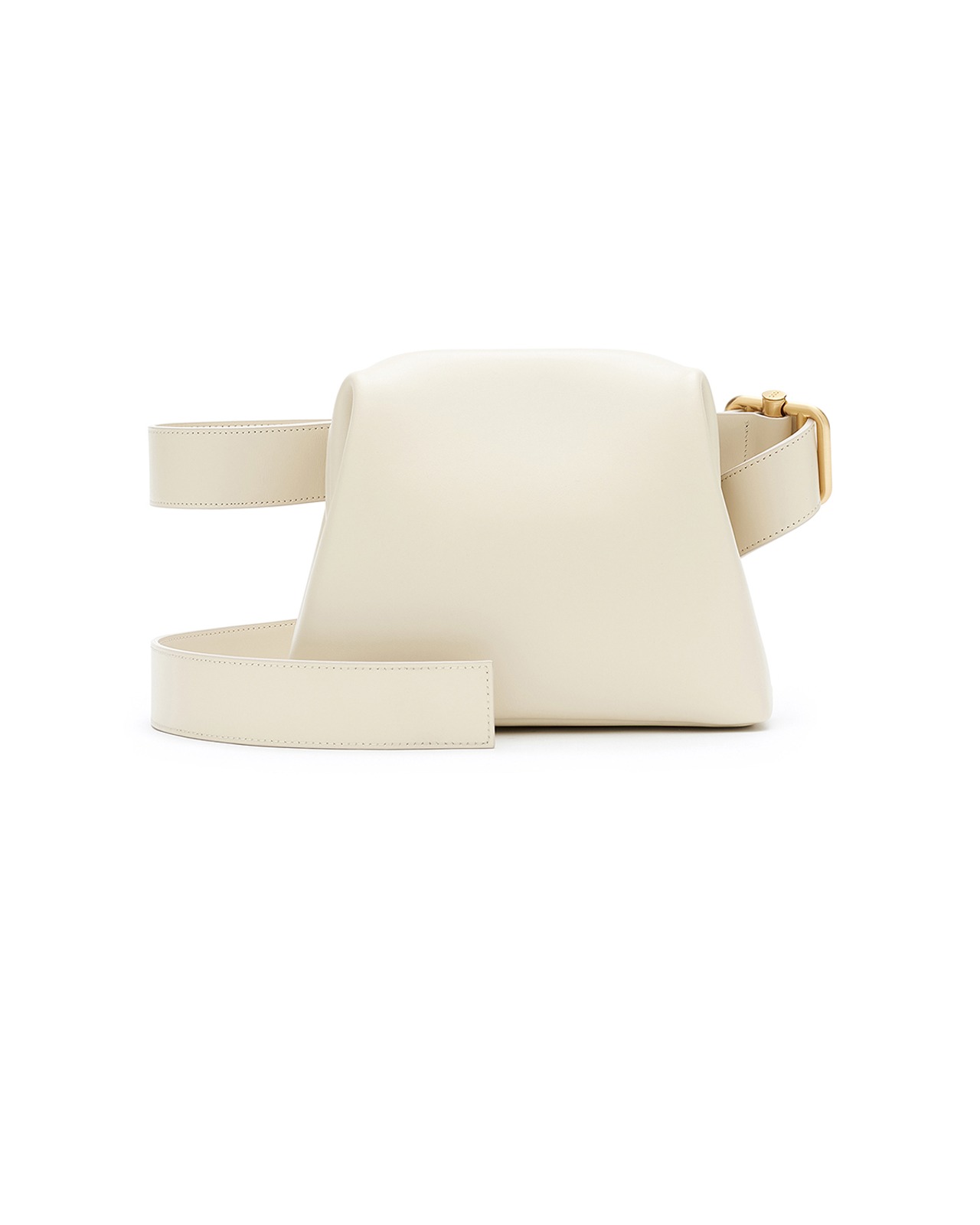 OSOI Mini Brot in cream with a broad strap on a white background