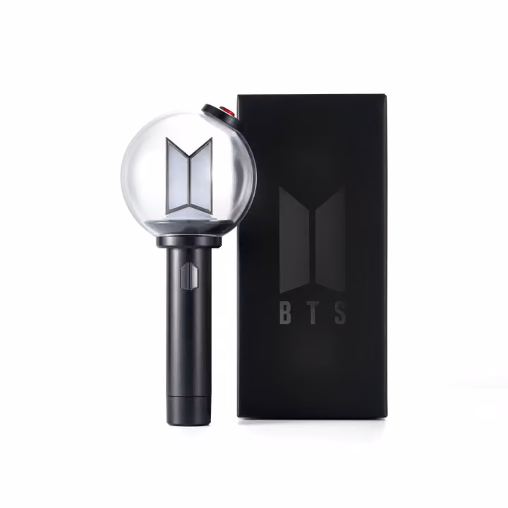 BTS OFFICIAL LIGHT STICK VER.4 · light stick and outer box
