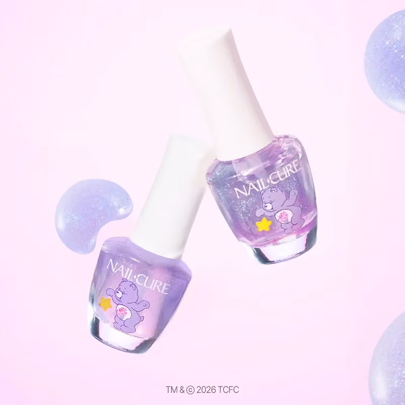BANDI Unicorn Hardener 7ml · Care Bears collaboration — Olive Young product photograph