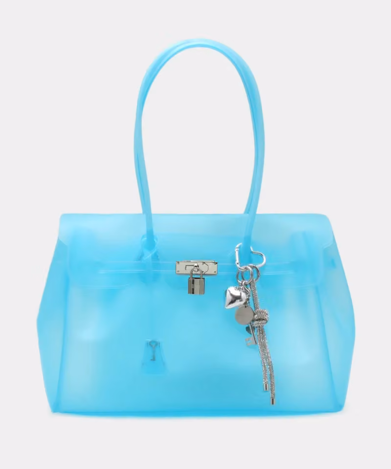 MATINCOX Jelly Keyring Bag — Sky