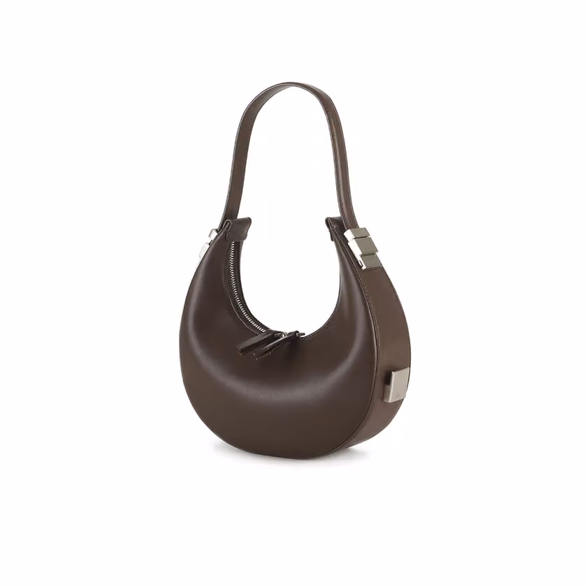 OSOI TONI MINI — Choco Brown — Extended strap configuration
