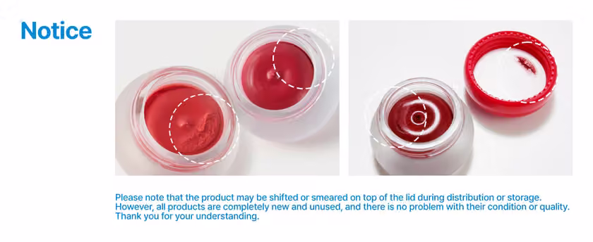 Blurry Pudding Pot storage notice about soft formula movement and lid marks