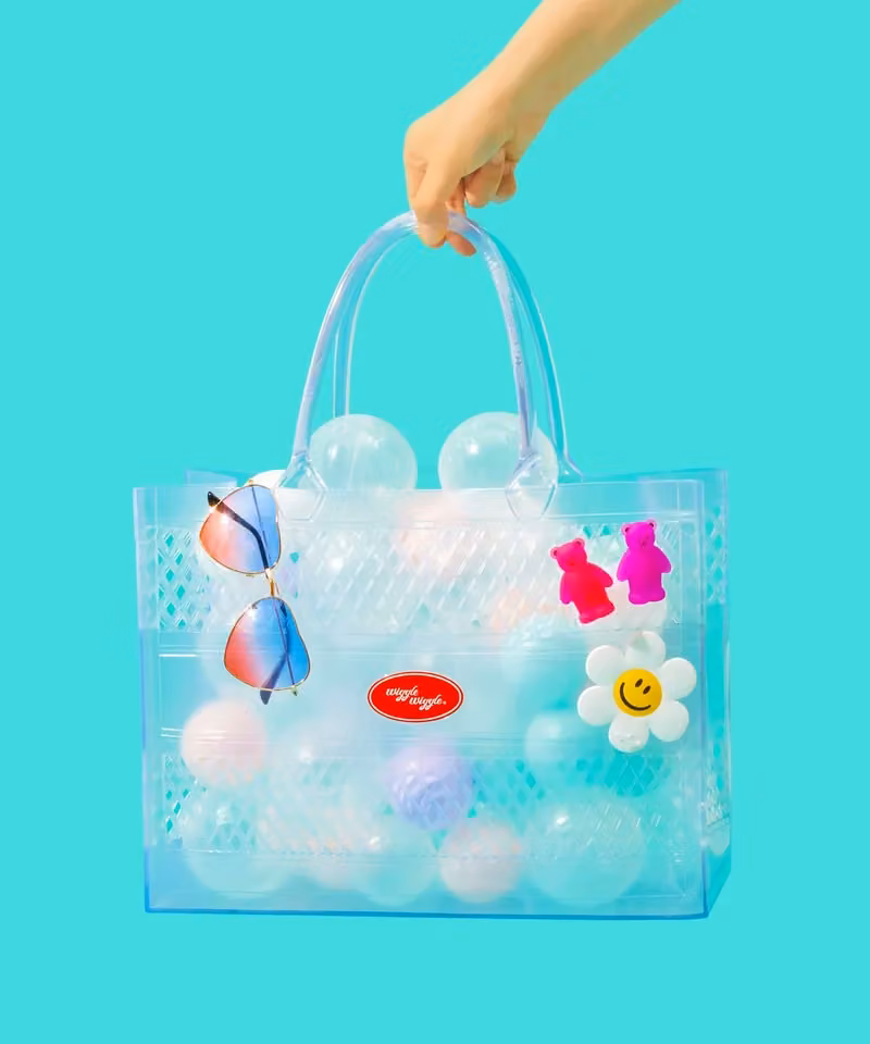 Wiggle Wiggle Jelly Bag L · Clear — Clear