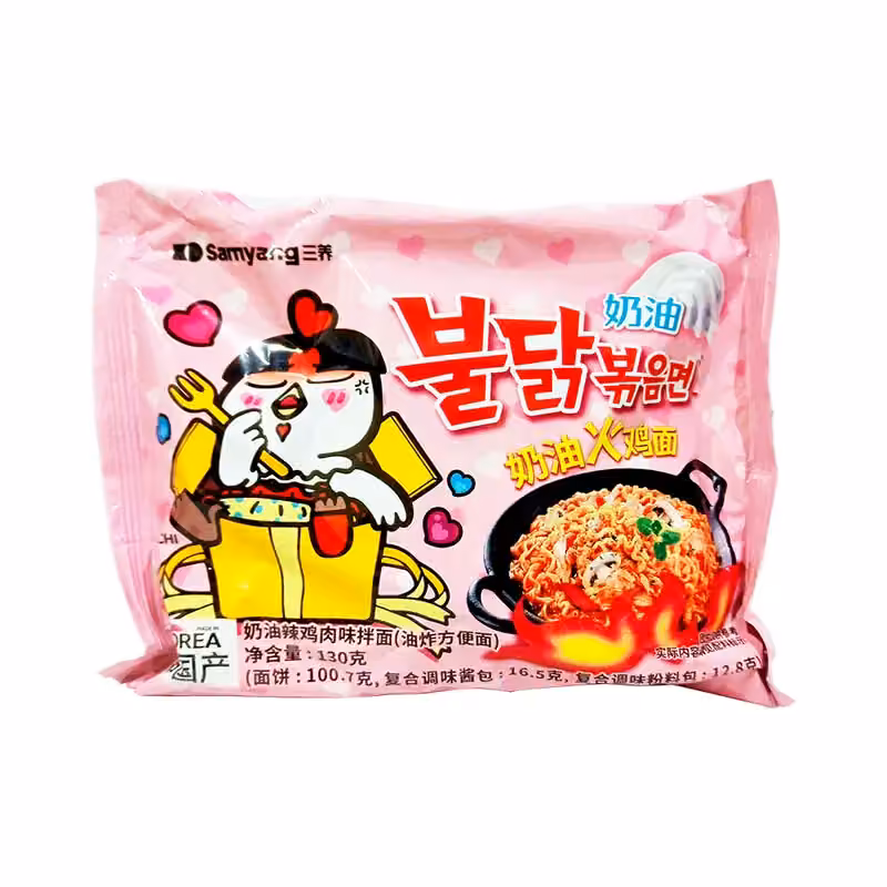 Samyang Buldak Hot Chicken Flavor Ramen Carbonara 130g