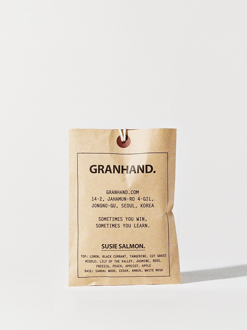 Granhand Susie Salmon Sachet, official representative product photo