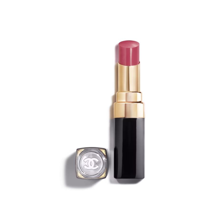 CHANEL Rouge Coco Flash 90 Jour lipstick and transparent black cap